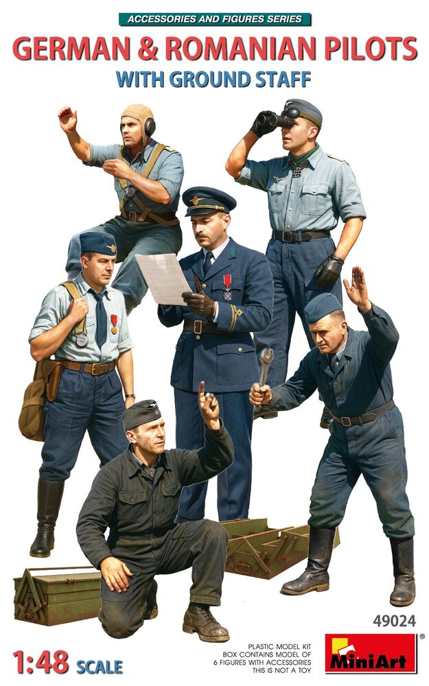 German & Romanian Pilots w/Ground Staff