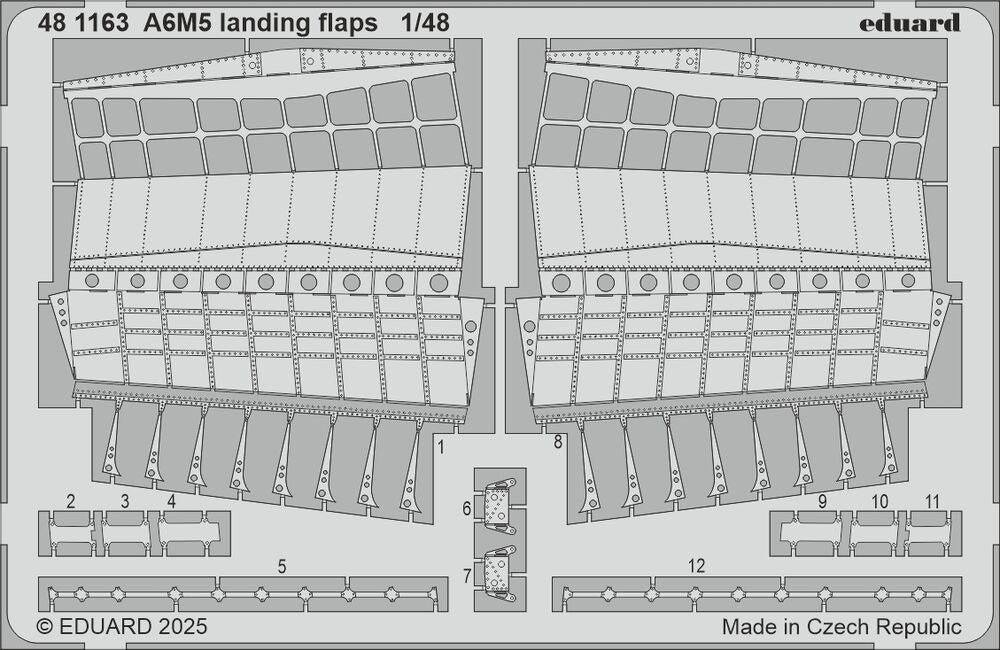 A6M5 landing flaps  EDUARD