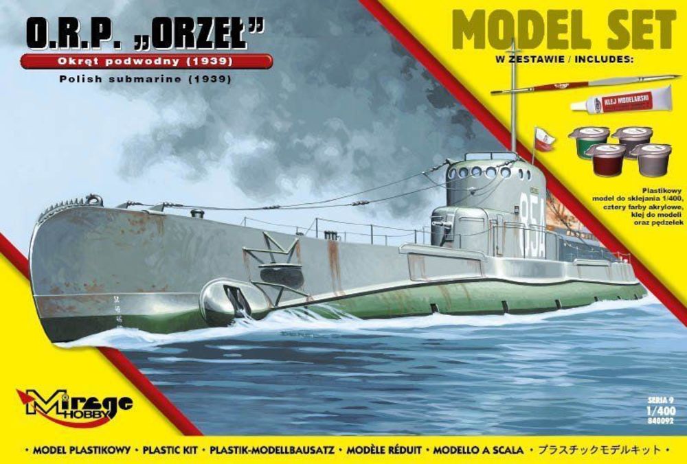 ORP"Orzel"(Polish Submarine1939)ModelSet