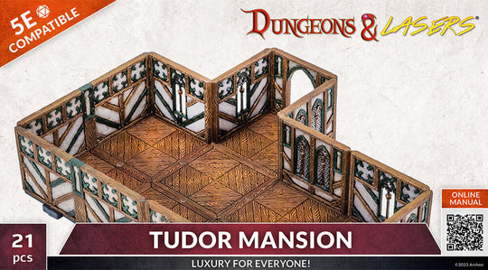 Dungeons & Lasers Expansion Set: TUDOR MANSION