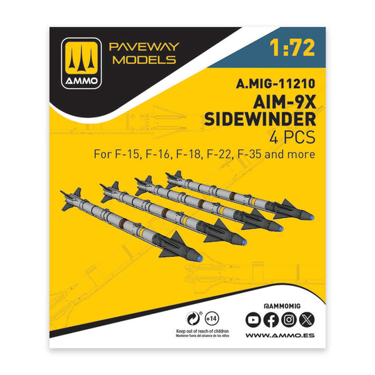 AIM-9X Sidewinder (4 pcs)