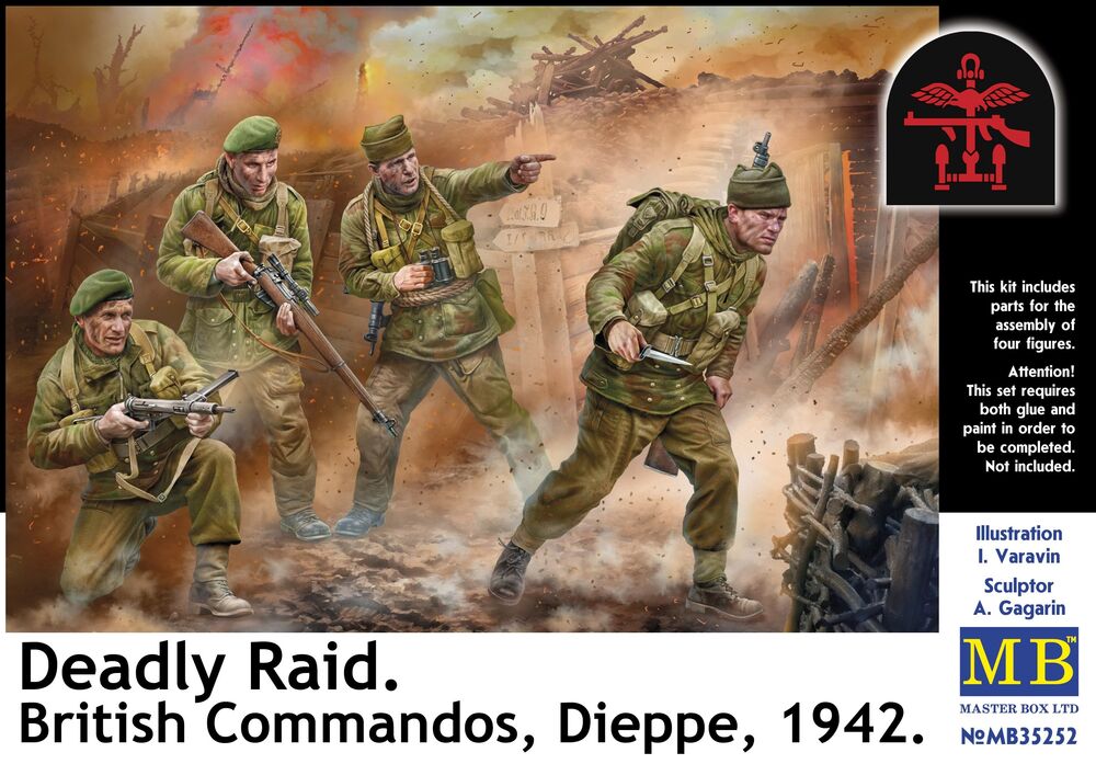 Deadly Raid. British Commandos, Dieppe, 1942