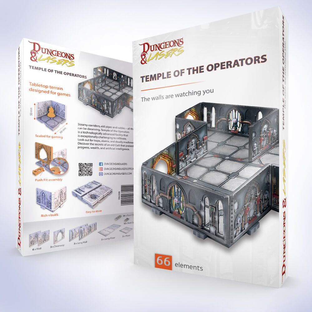 Dungeons & Lasers Expansion Set: TEMPLE OF THE OPERATORS