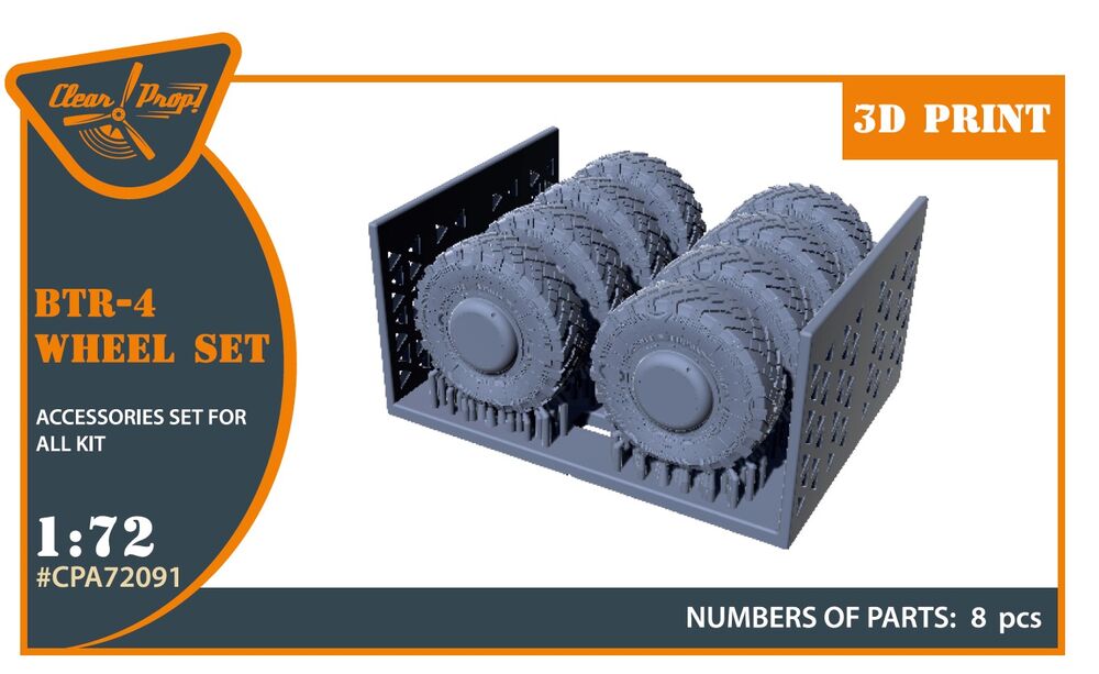 BTR-4 Wheel set for IBG kits
