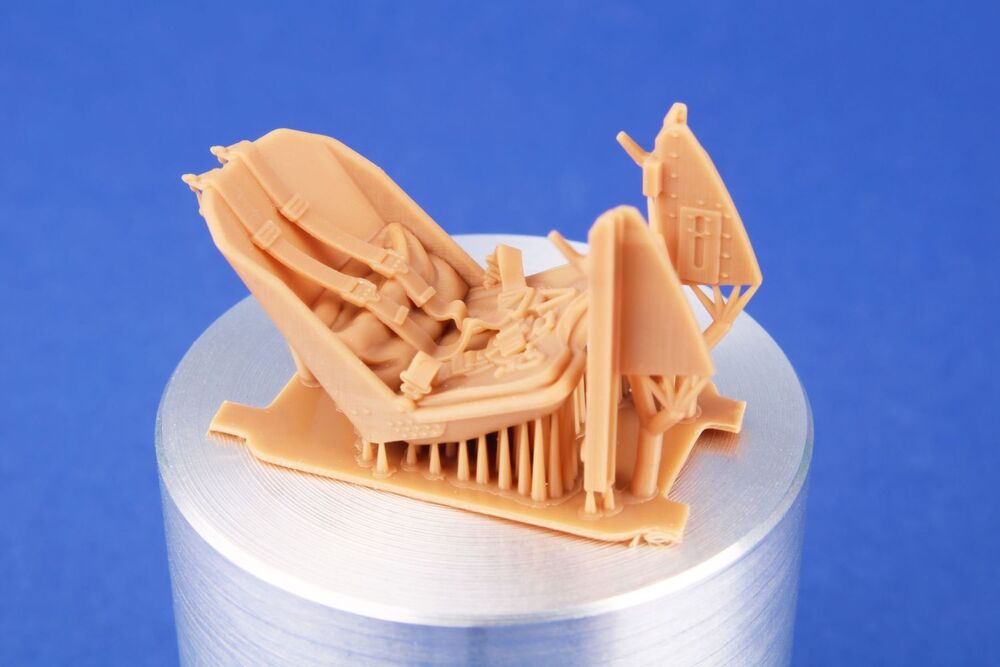 Fw190A Seat and Side Section Back Armour (w/ harness) for Revell