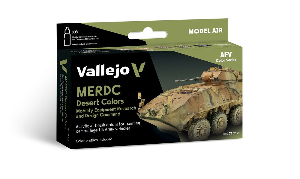 Model Air: MERDC Desert Colors  18 ml