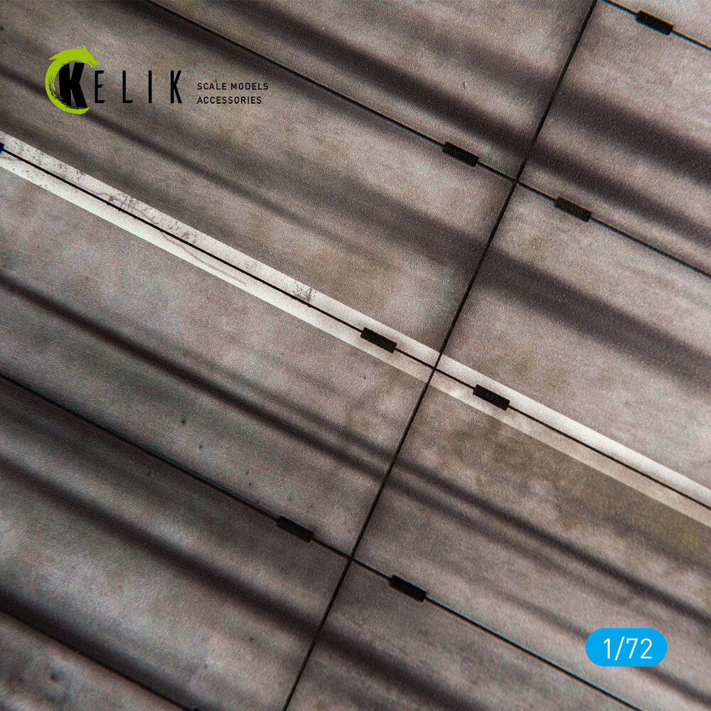 Concrete plates type 1 Base - Acrylic 3 mm (280 x 180 mm) (170 g)