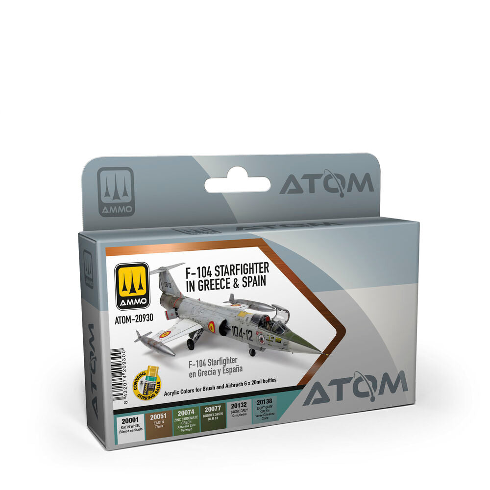 ATOM F-104 Starfighter in Greece and Spain Set