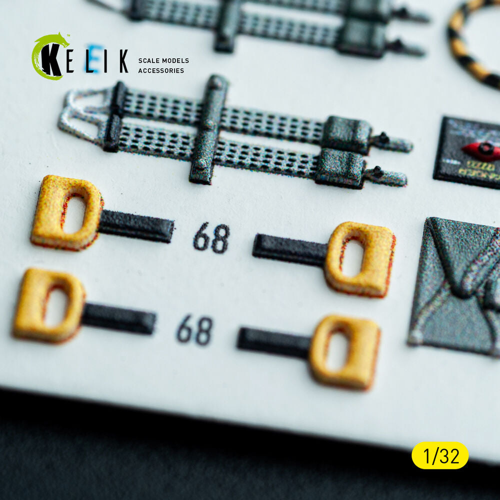 F-14A - interior 3D decals for Tamiya kit