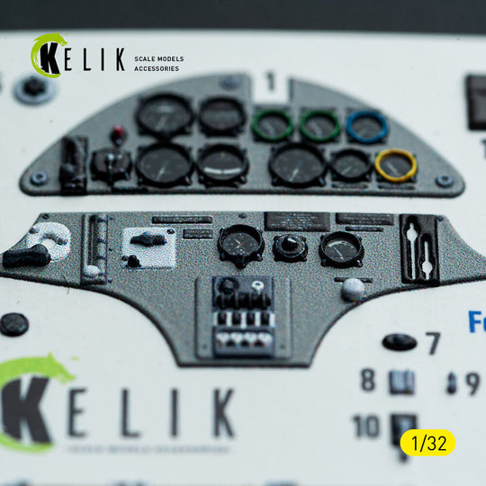 Hs-123A-1 - interior 3D decals for ICM kit