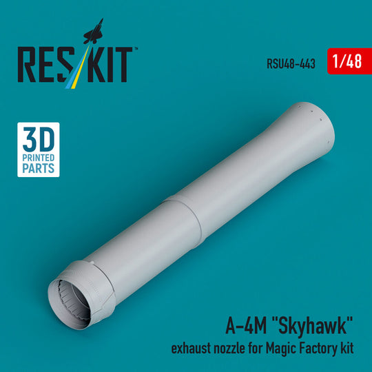 A-4M Skyhawk exhaust nozzle for Magic Factory kit (3D Printed)