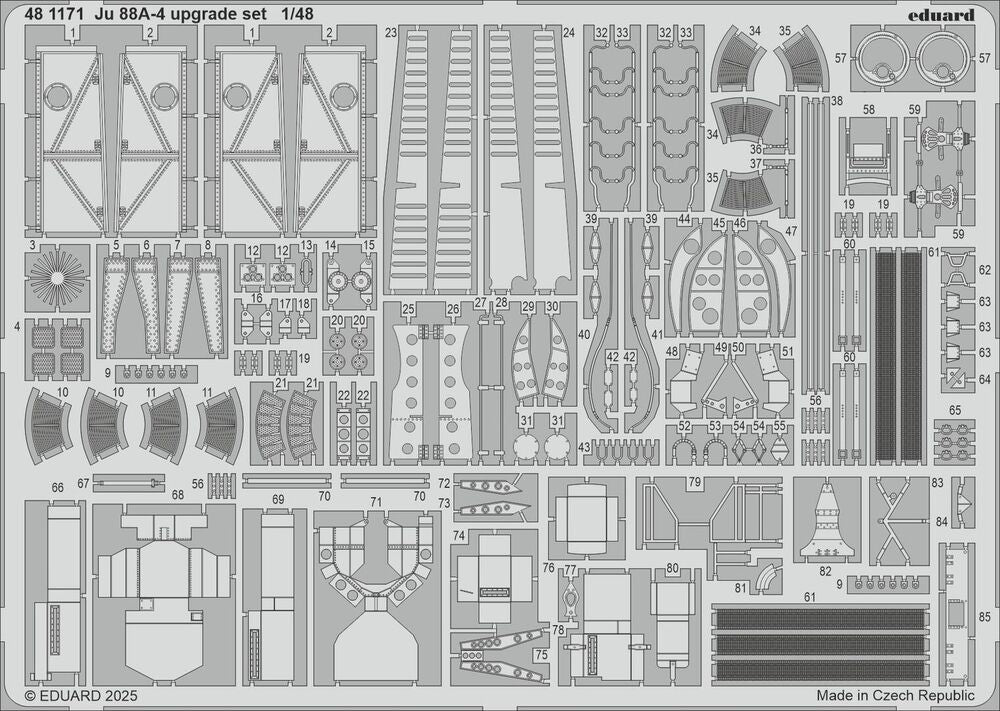 Ju 88A-4 upgrade set  EDUARD