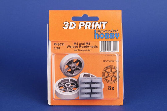 M5 and M8 Welded Roadwheels for Tamiya