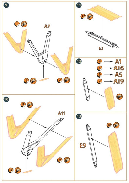 Airco DH.9a decal set for CP kits
