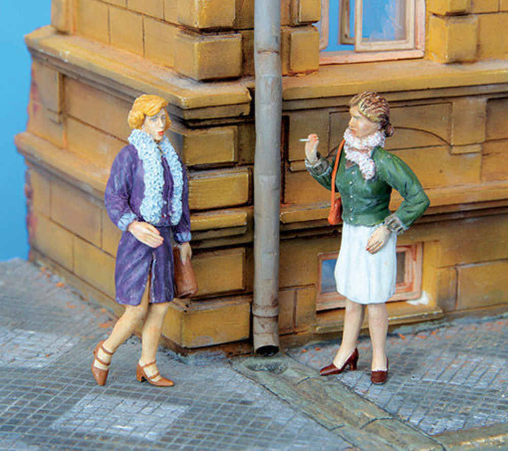 Wartepunkt an der Straßenecke