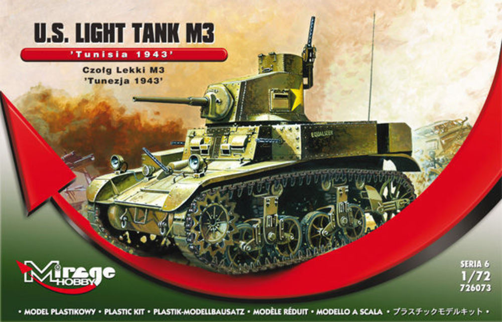 U.S. Light Tank M3 "Tunisia 1943"