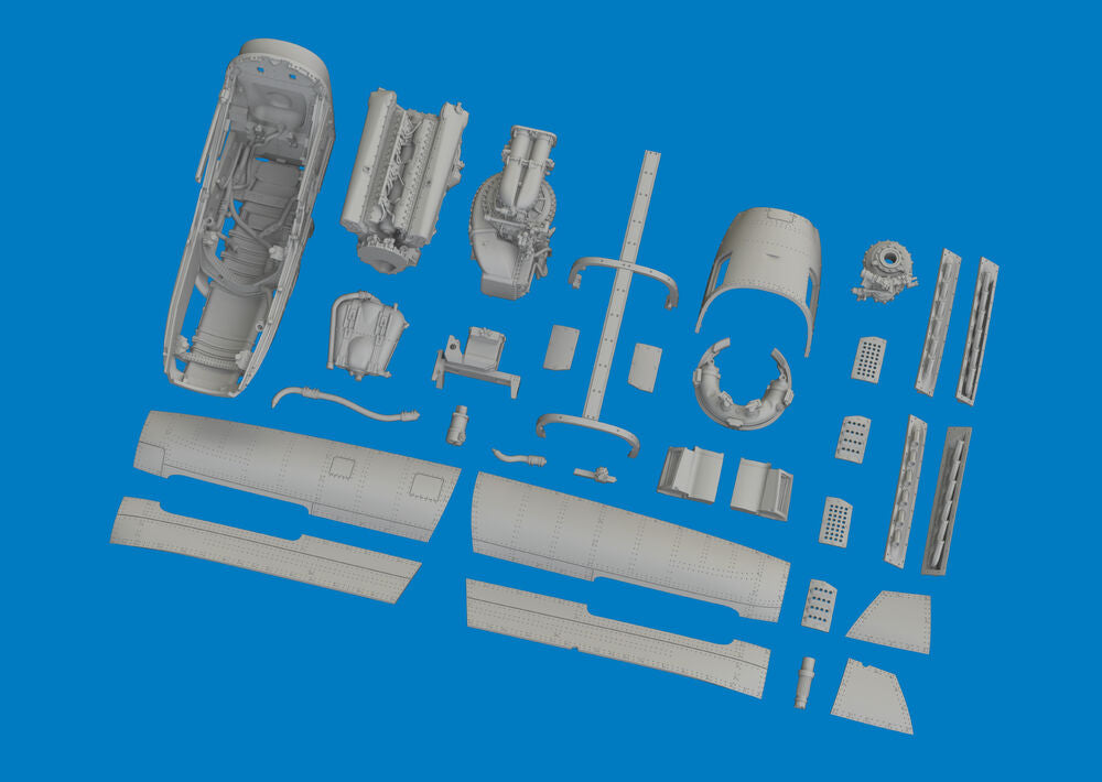 P-51D engine PRINT  EDUARD