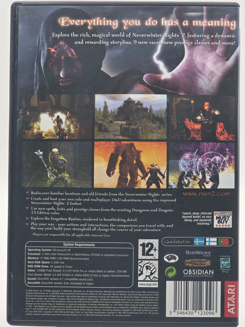 Neverwinter Nights 2. PC-spill.