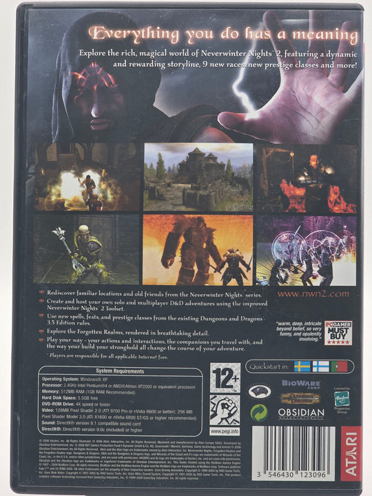 Neverwinter Nights 2. PC-spill.