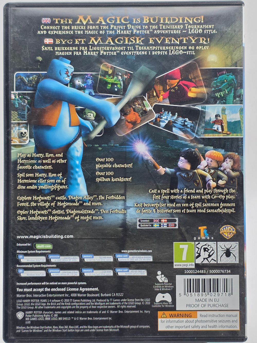 LEGO Harry Potter: Years 1–4. PC-spill.