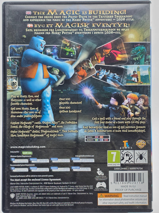 LEGO Harry Potter: Years 1–4. PC-spill.