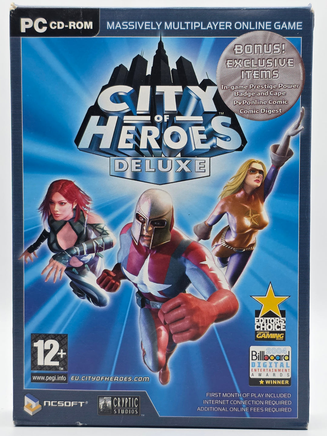 City of Heroes Deluxe. PC-spill.