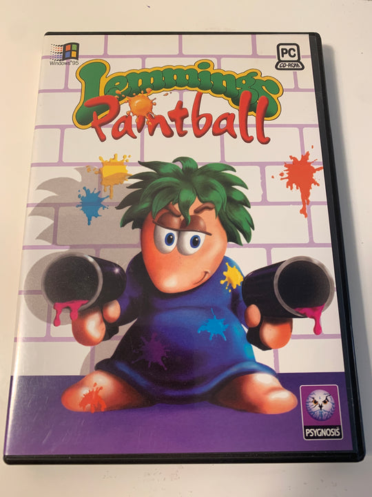 Lemmings Paintball. PC-spill.