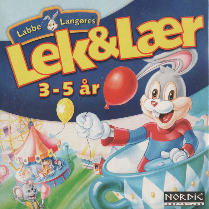 Labbe Langøre: Lek & Lær 3–5 år. PC-spill.