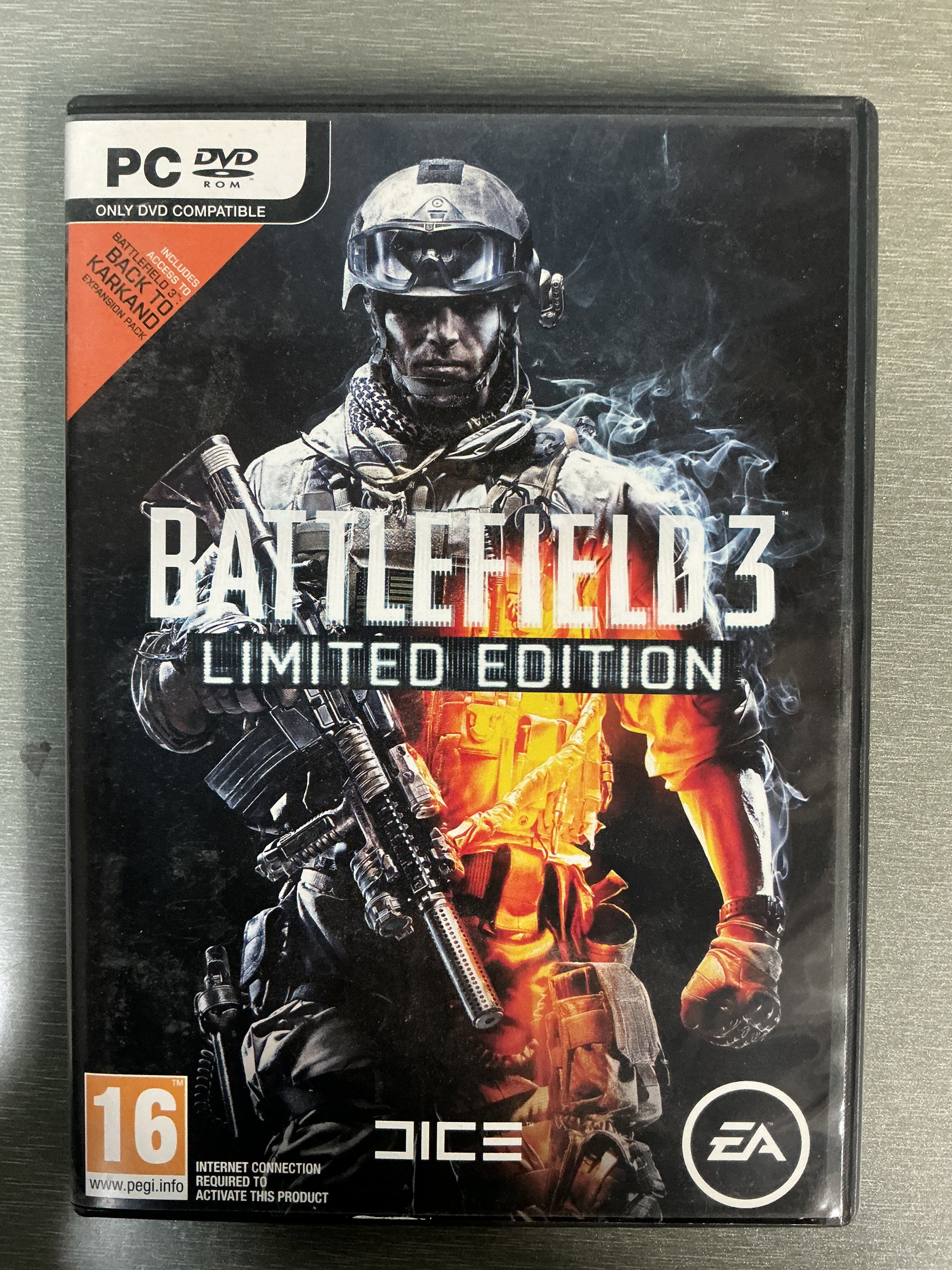 Battlefield 3: Limited Edition. PC-spill.