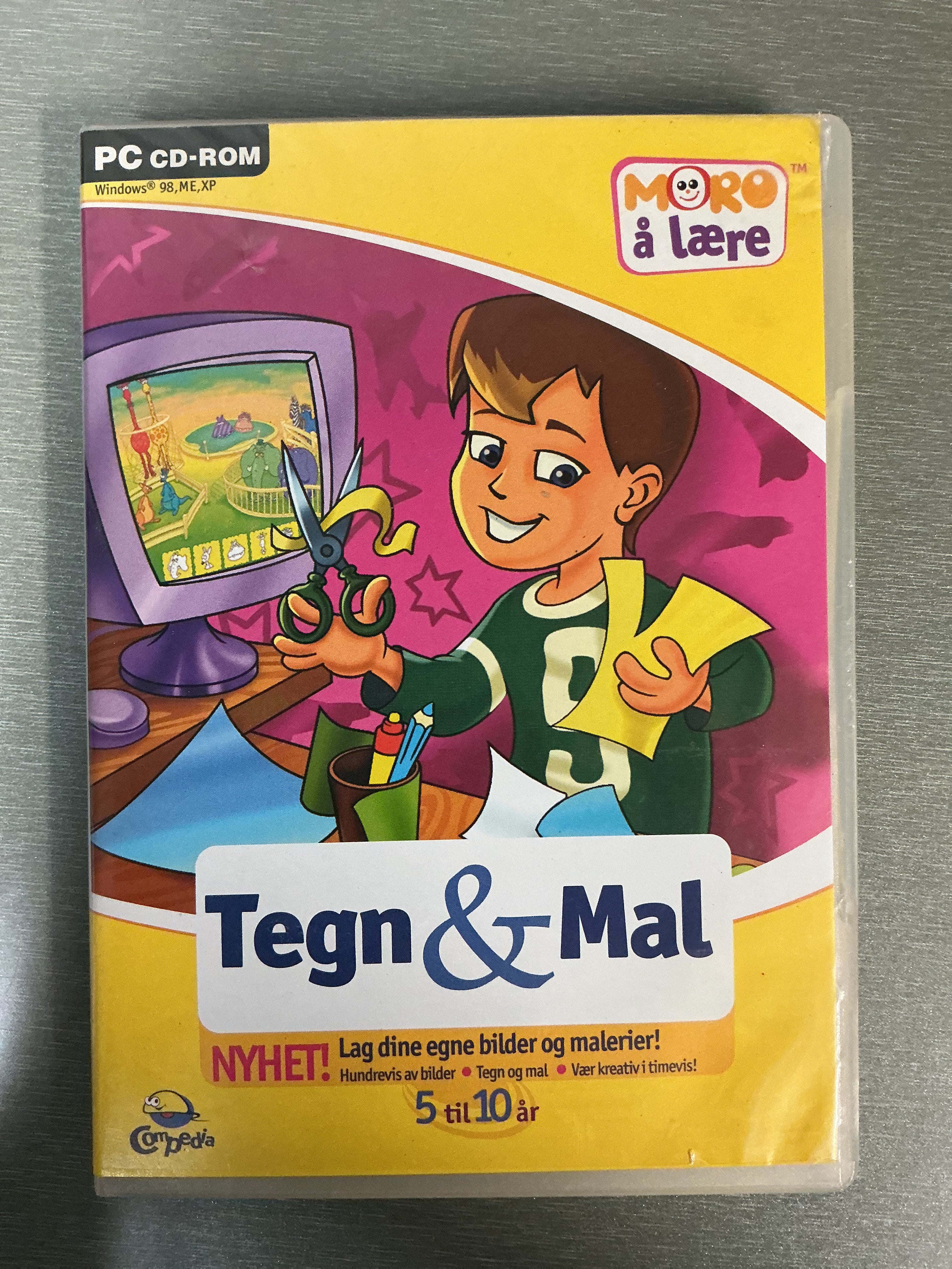 Moro å lære: Tegn & Mal. PC-spill.