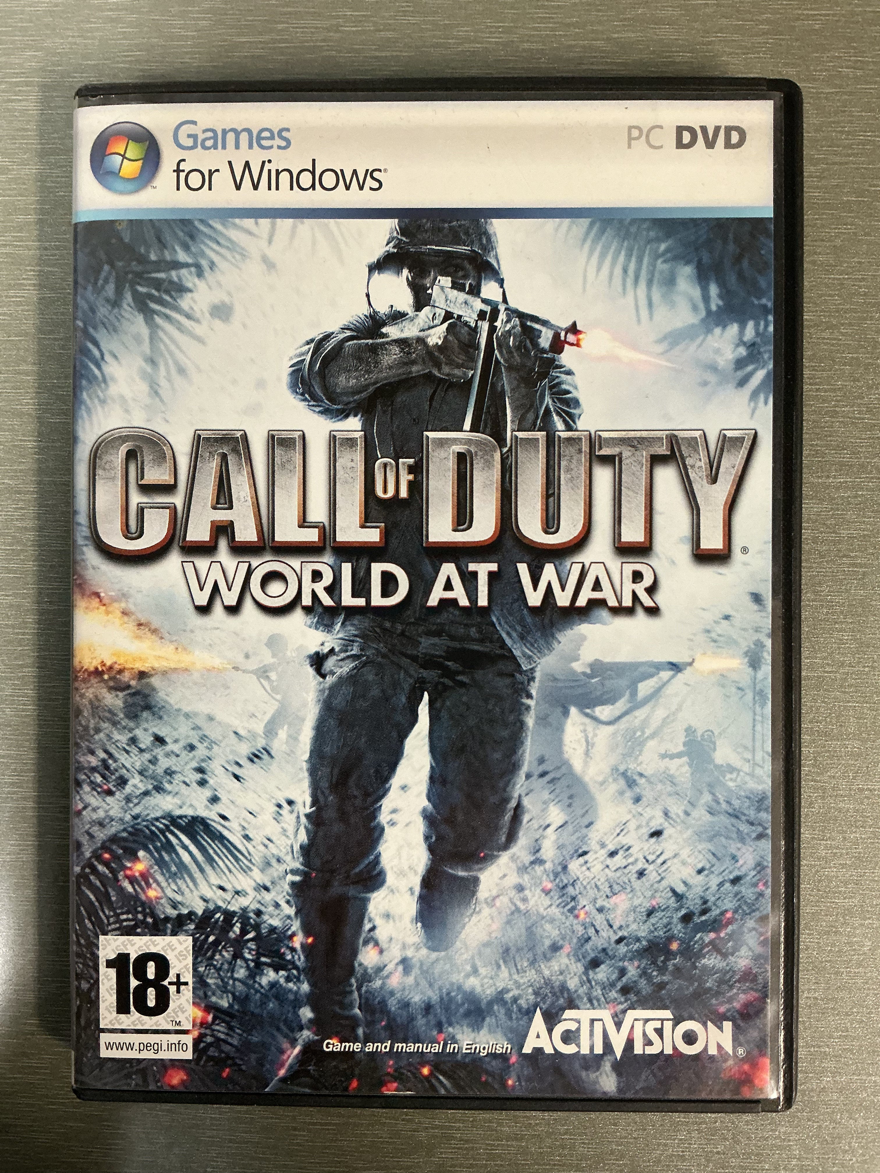 Call of Duty: World at War. PC-spill.