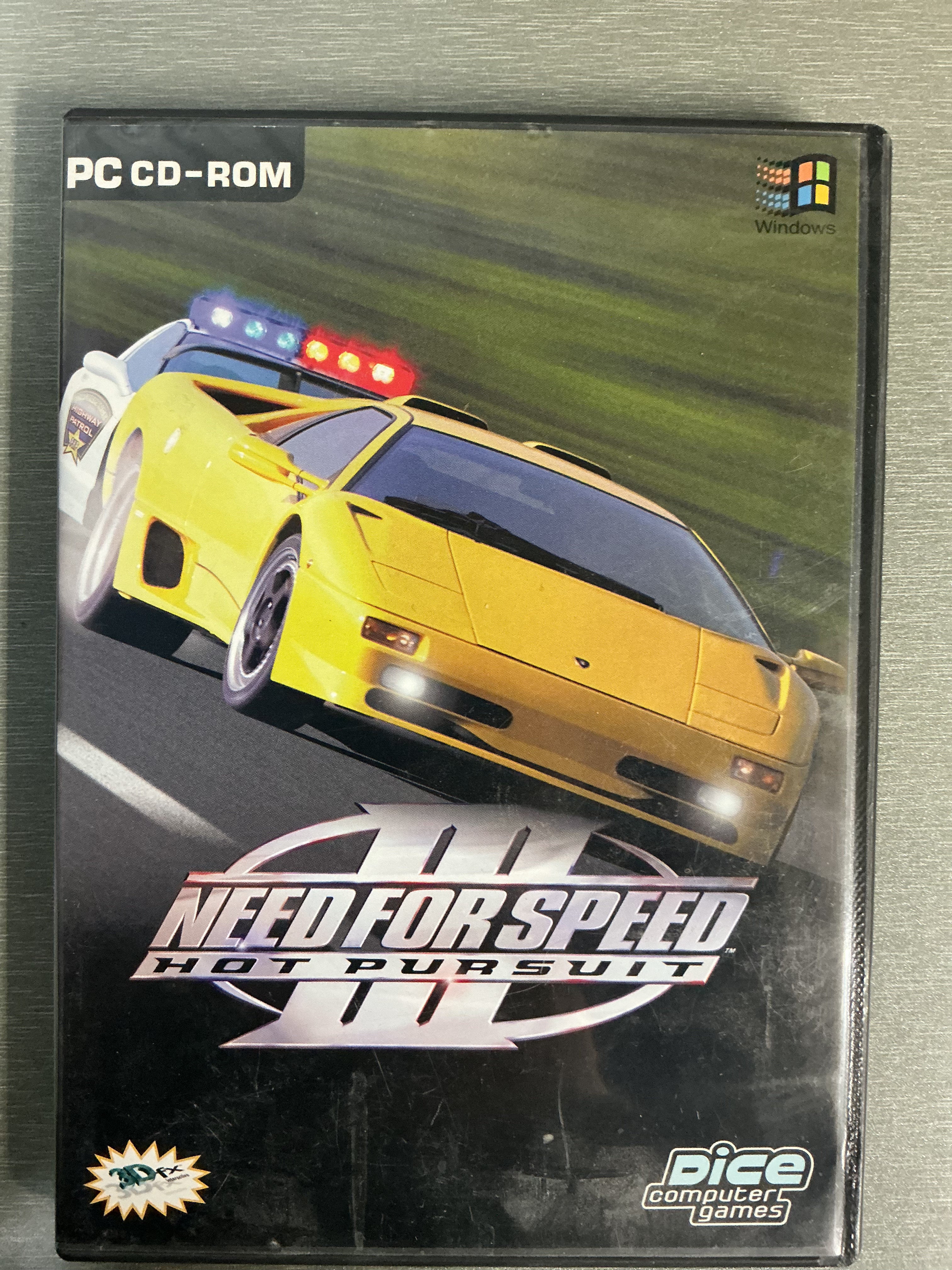 Need for Speed III: Hot Pursuit. PC-spill.