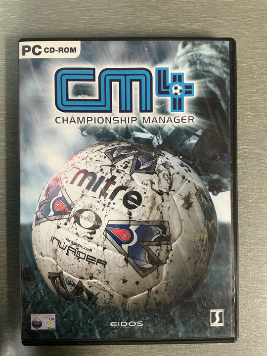Championship Manager 4. PC-spill.
