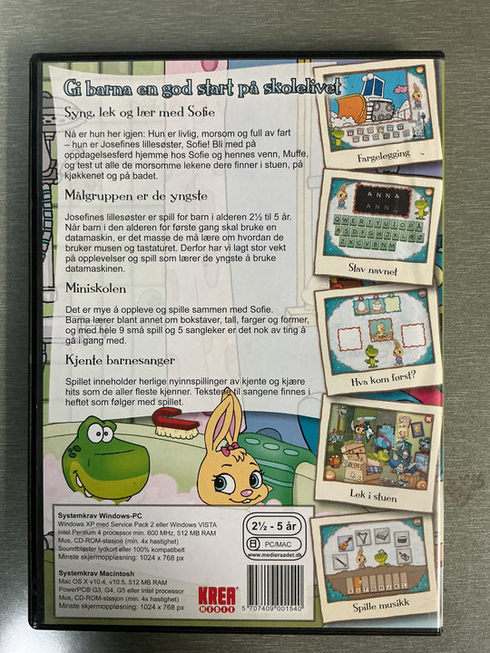 Sofie Josefinds Lillesøster: Bø, sier det lille monsteret. PC-spill.