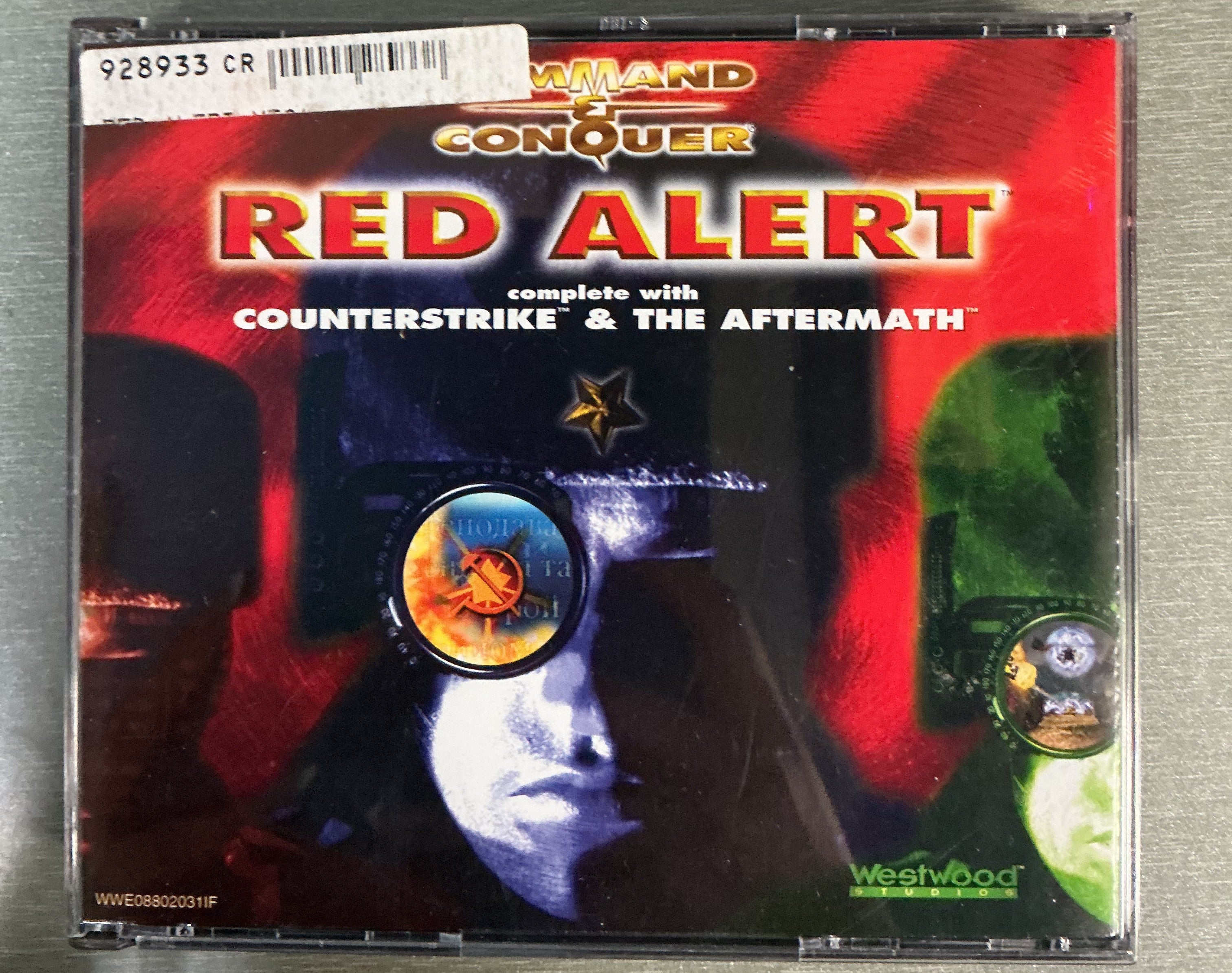 Command & Conquer: Red Alert (Complete). PC-spill.