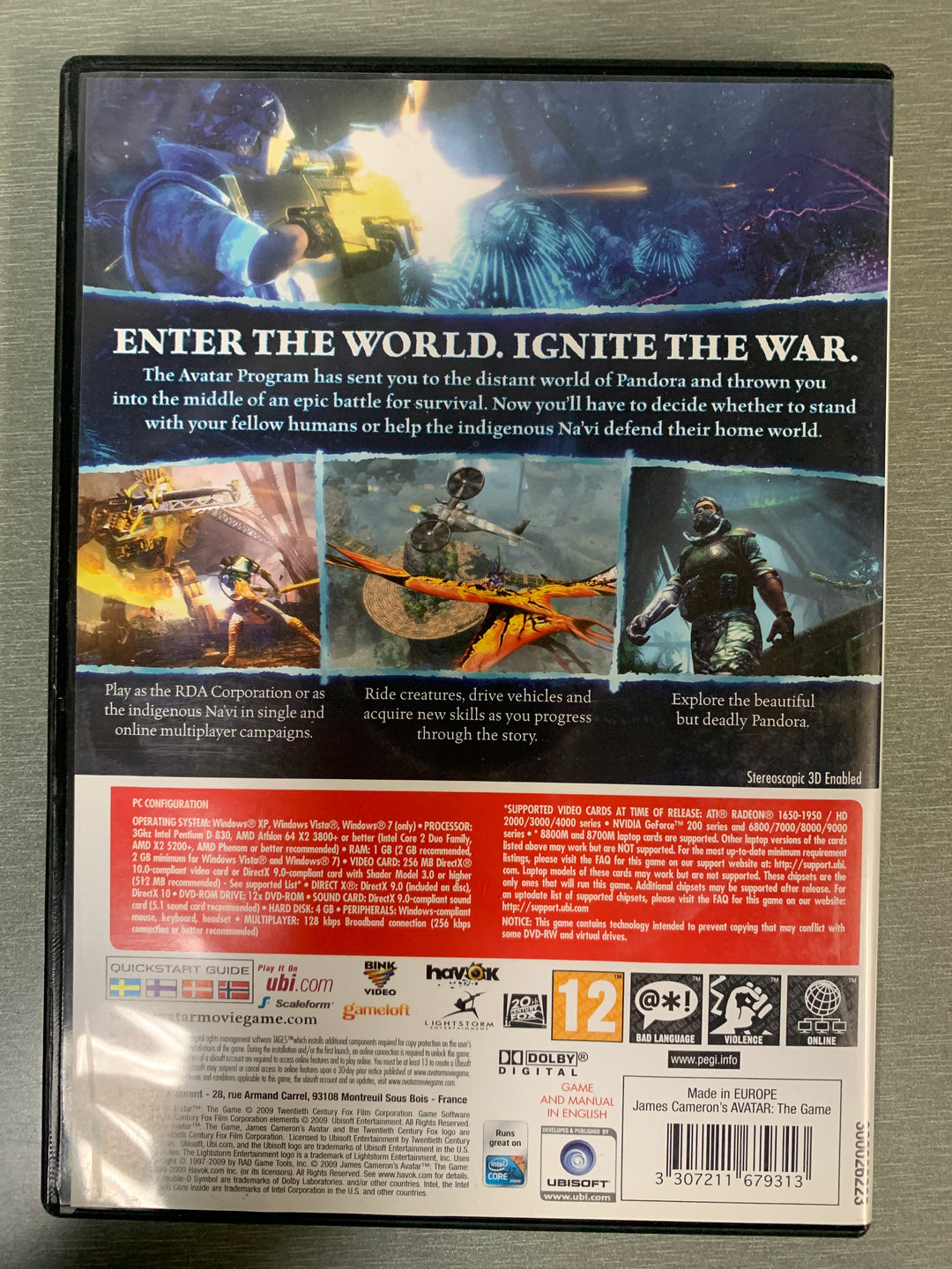 James Cameron's Avatar: The Game. PC-spill.