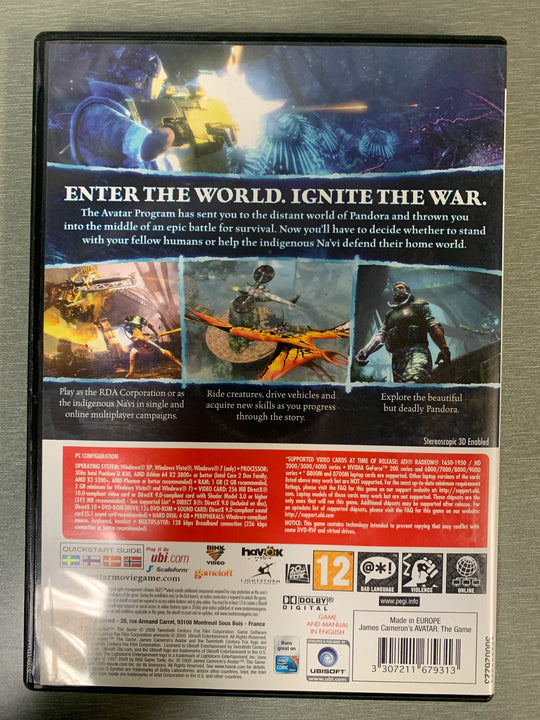James Cameron's Avatar: The Game. PC-spill.
