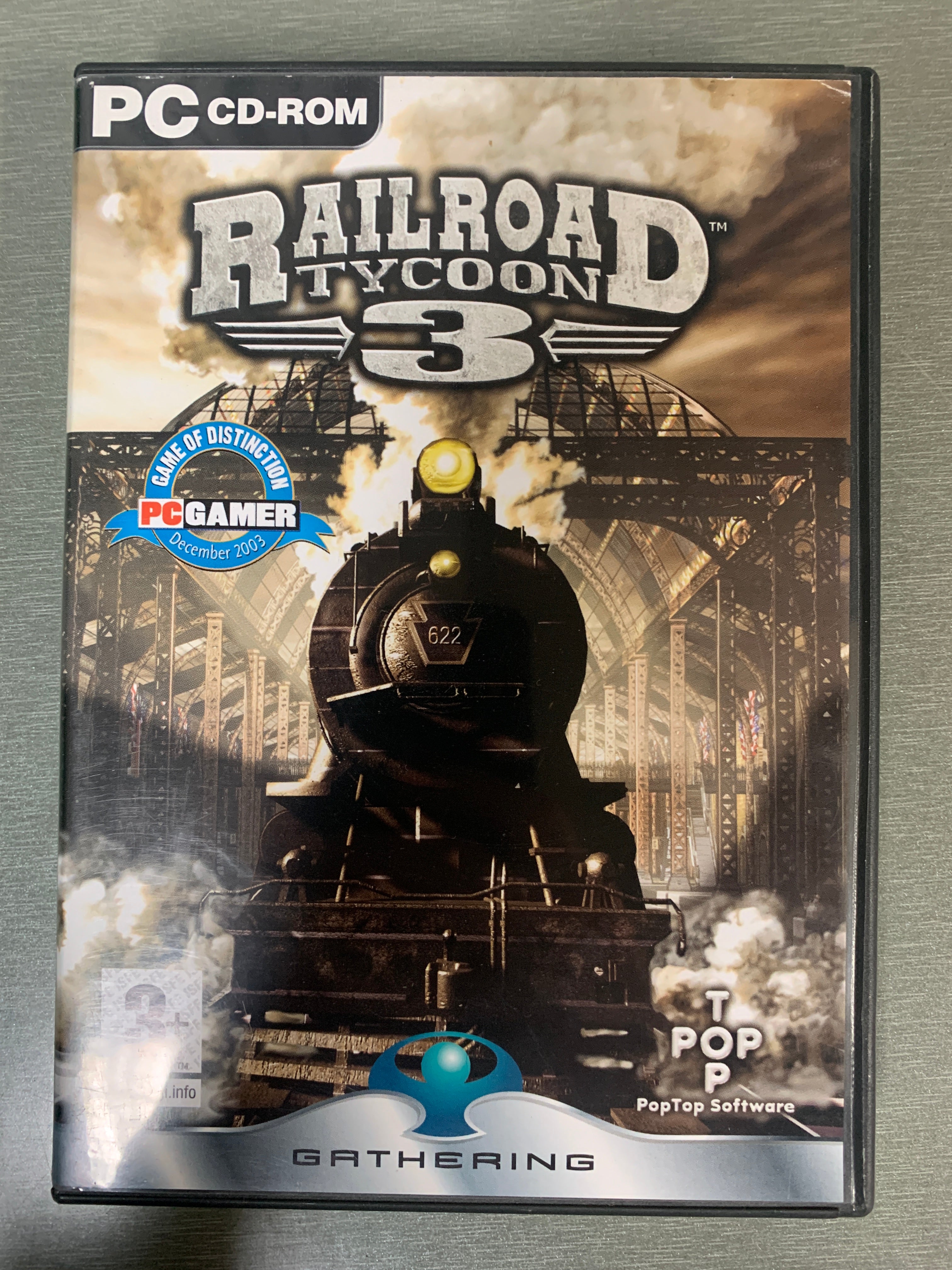 Railroad Tycoon 3. PC-spill.