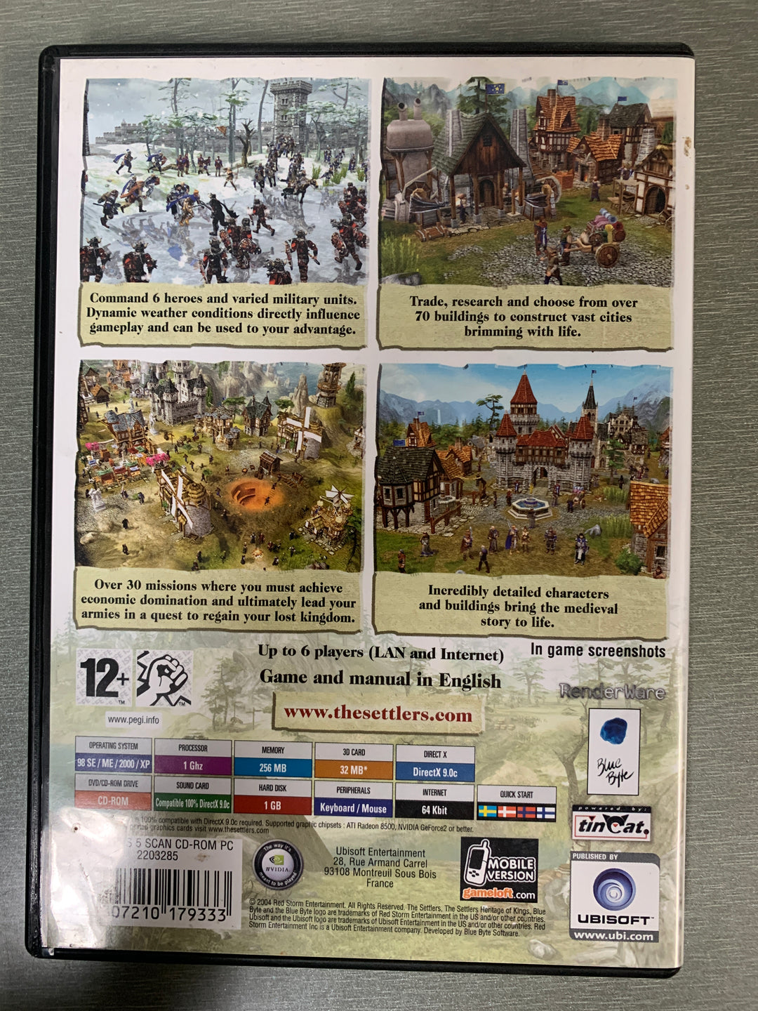 The Settlers: Heritage of Kings. PC-spill.