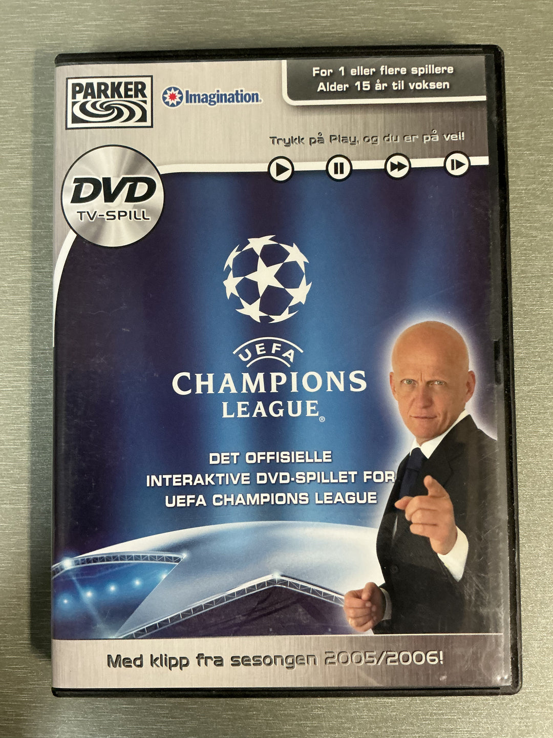 UEFA Champions League Interaktivt DVD-spill. PC-spill.