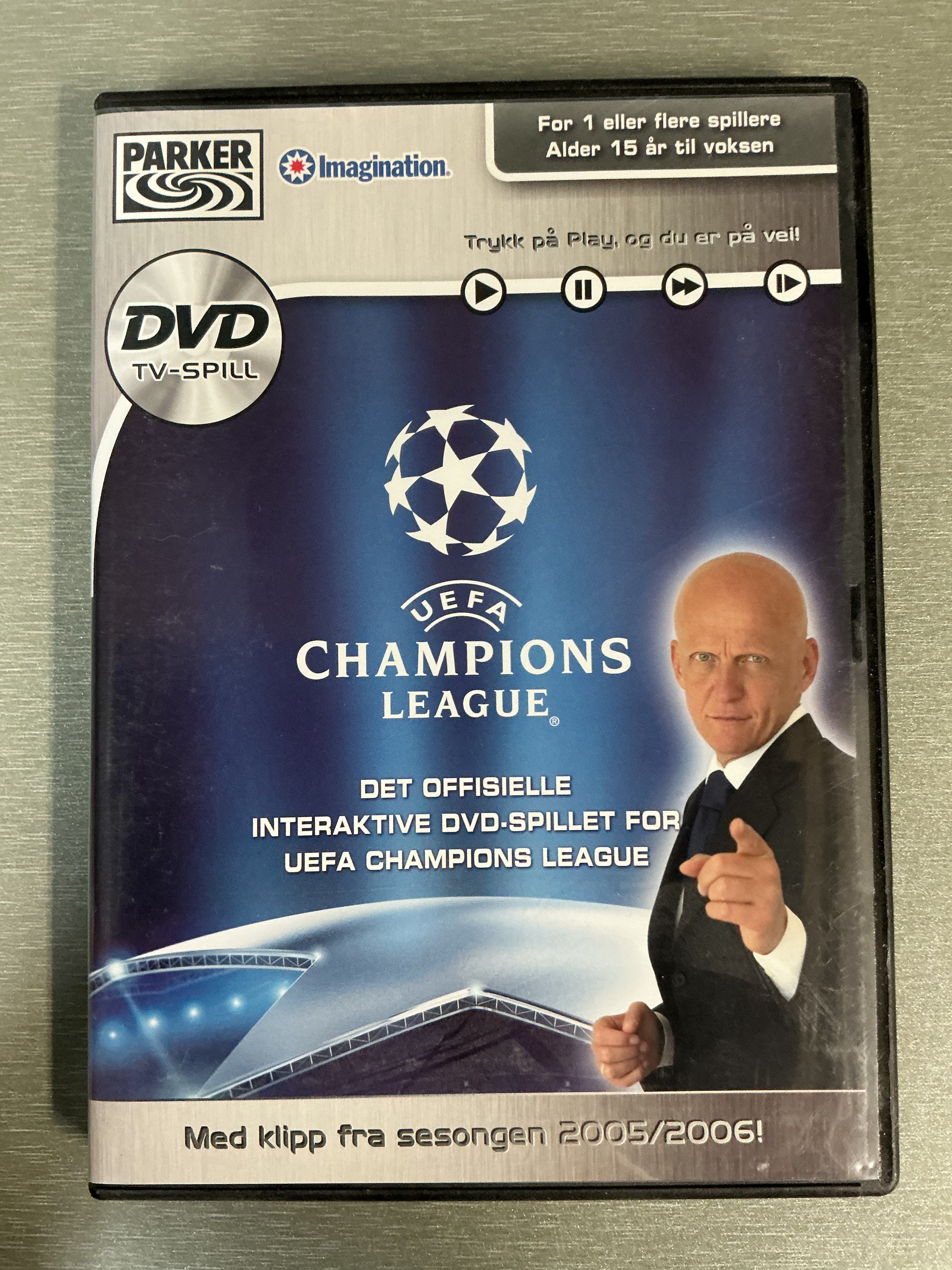 UEFA Champions League Interaktivt DVD-spill. PC-spill.