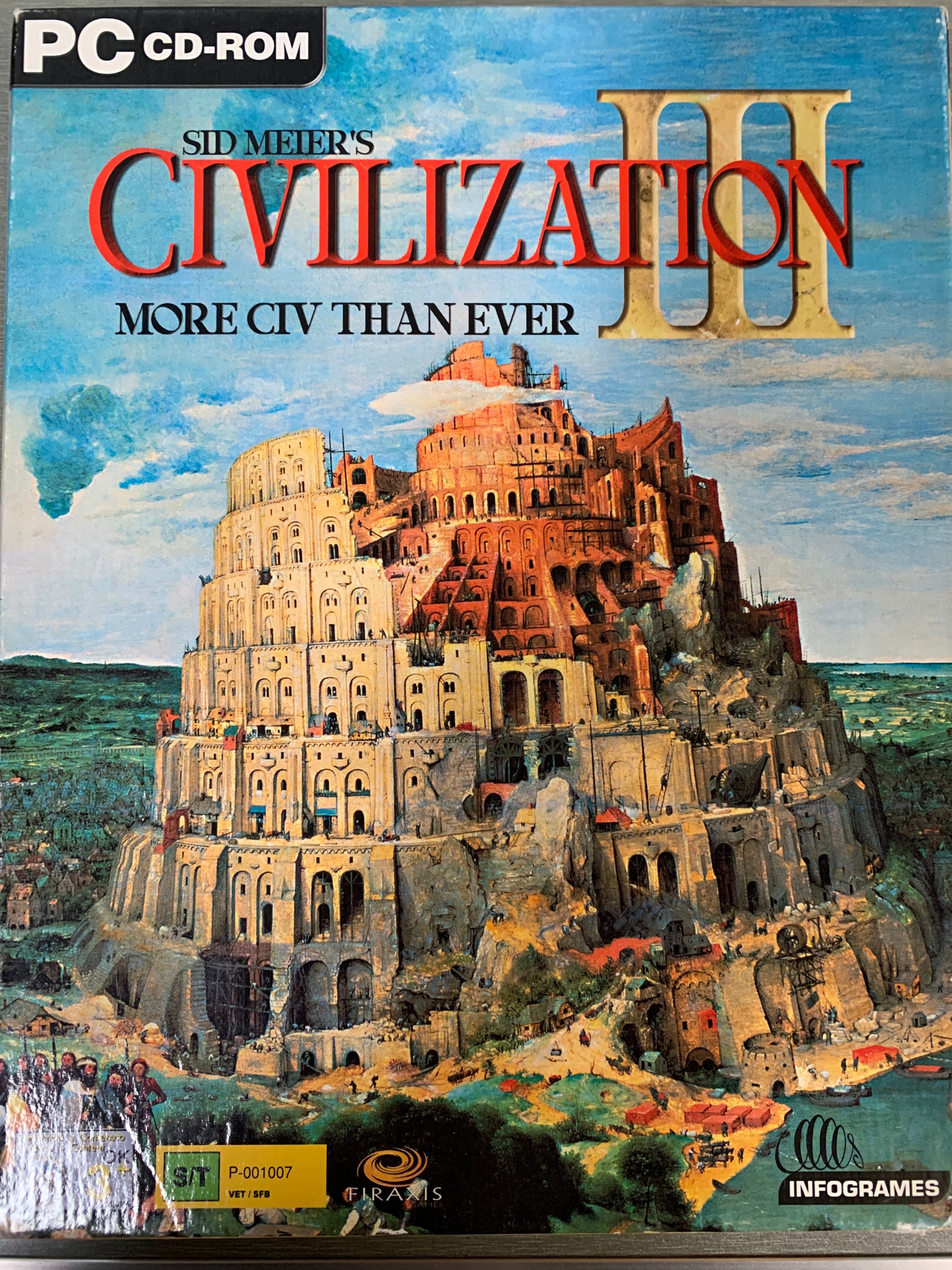Sid Meier's Civilization III. PC-spill.