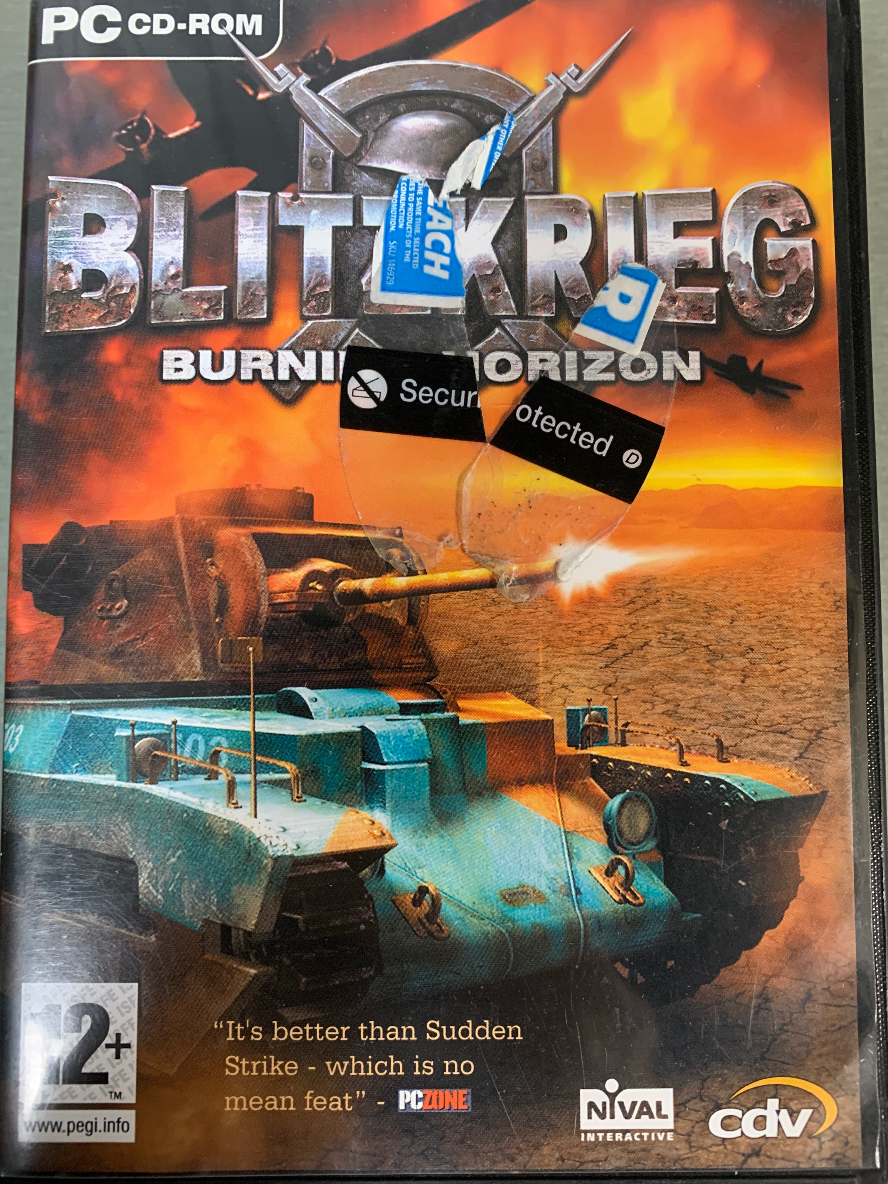 Blitzkrieg: Burning Horizon. PC-spill.