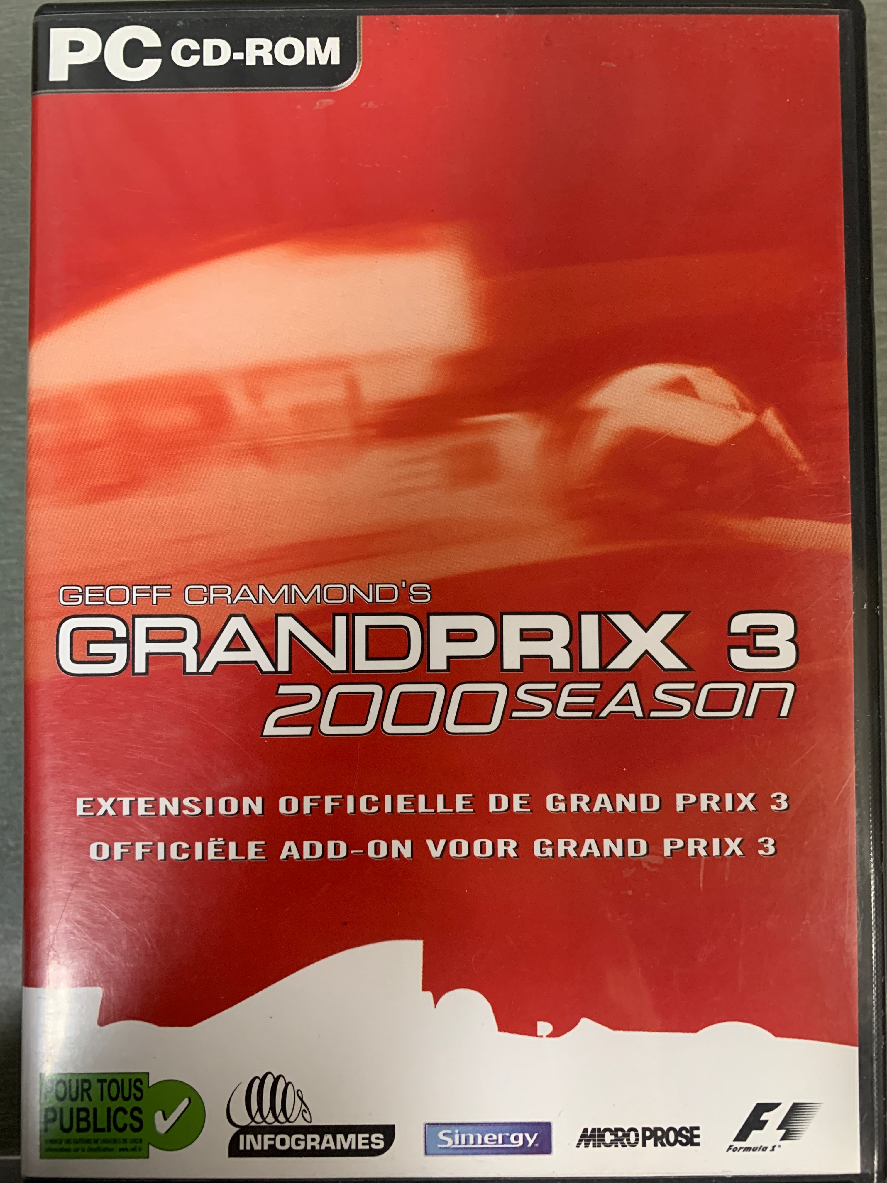 Grand Prix 3: 2000 Season. PC-spill.