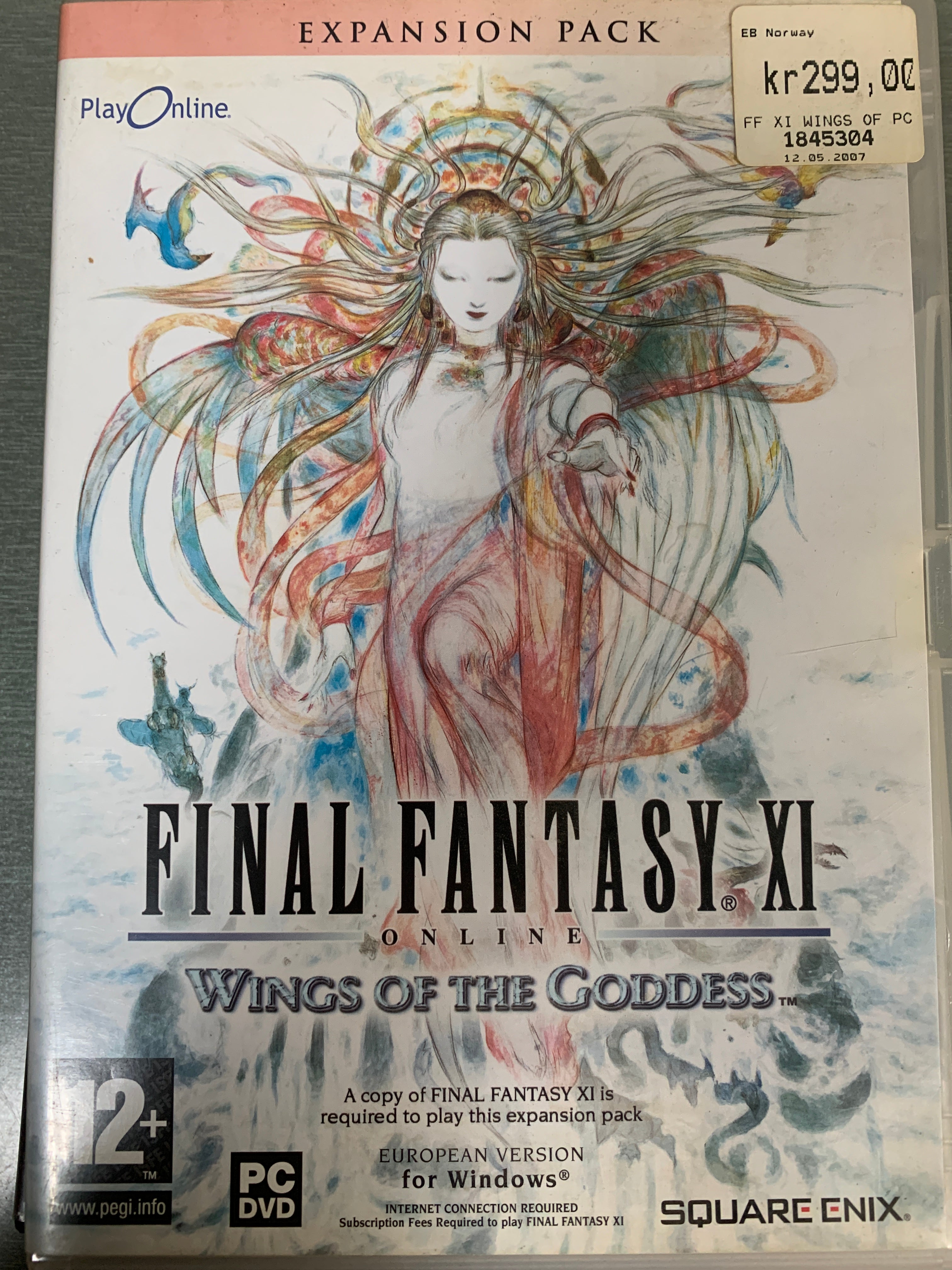 Final Fantasy XI Online: Wings of the Goddess. PC-spill.