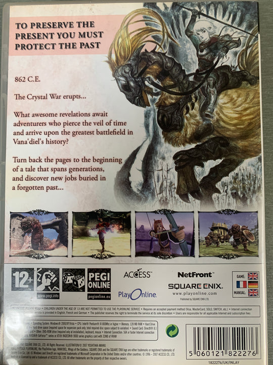 Final Fantasy XI Online: Wings of the Goddess. PC-spill.