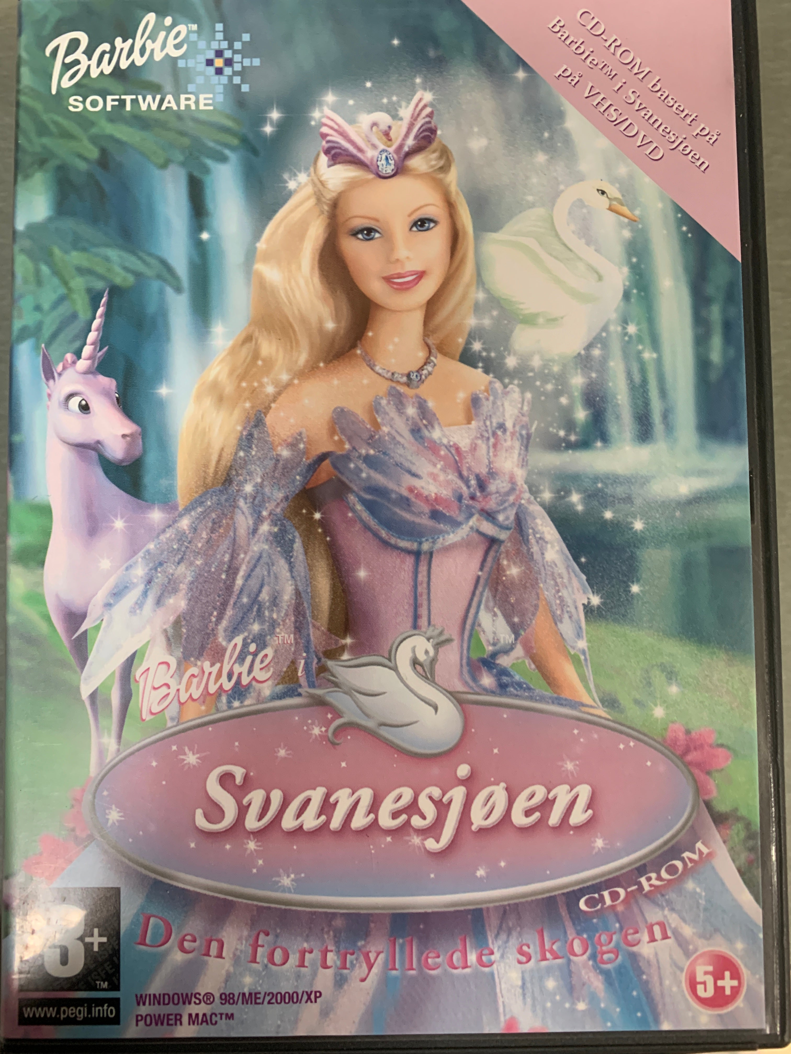 Barbie i Svanesjøen: Den fortryllede skogen. PC-spill.