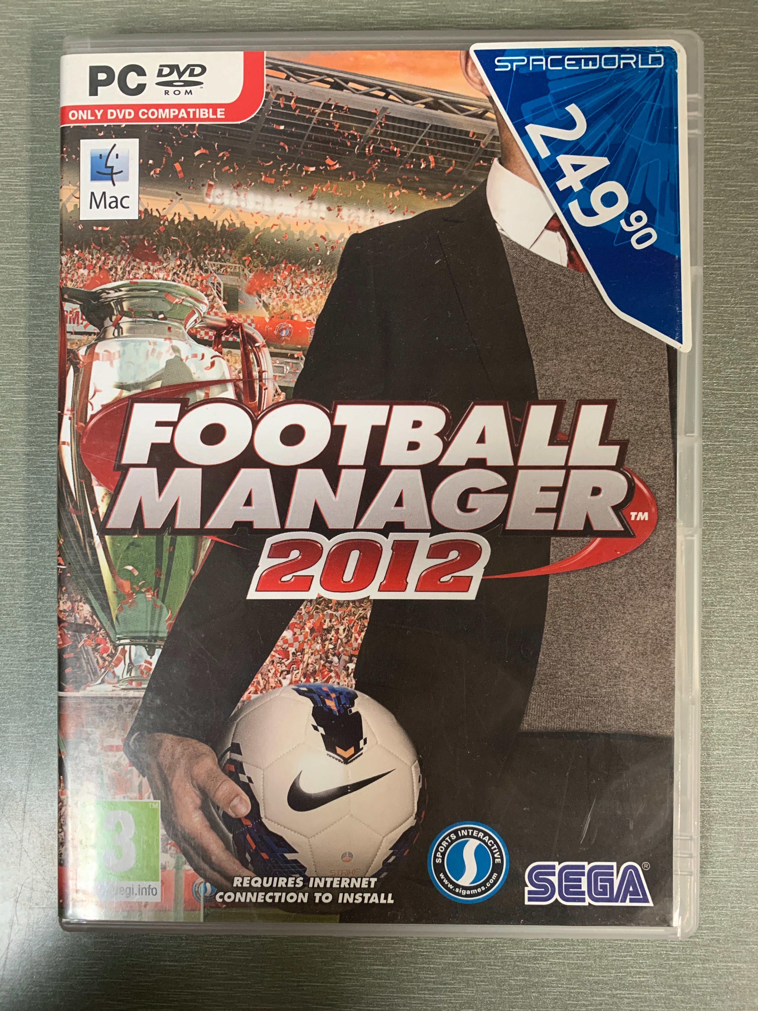Football Manager 2012. PC-spill.