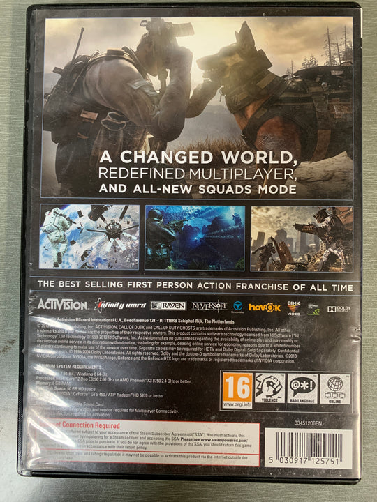 Call of Duty: Ghosts. PC-spill.
