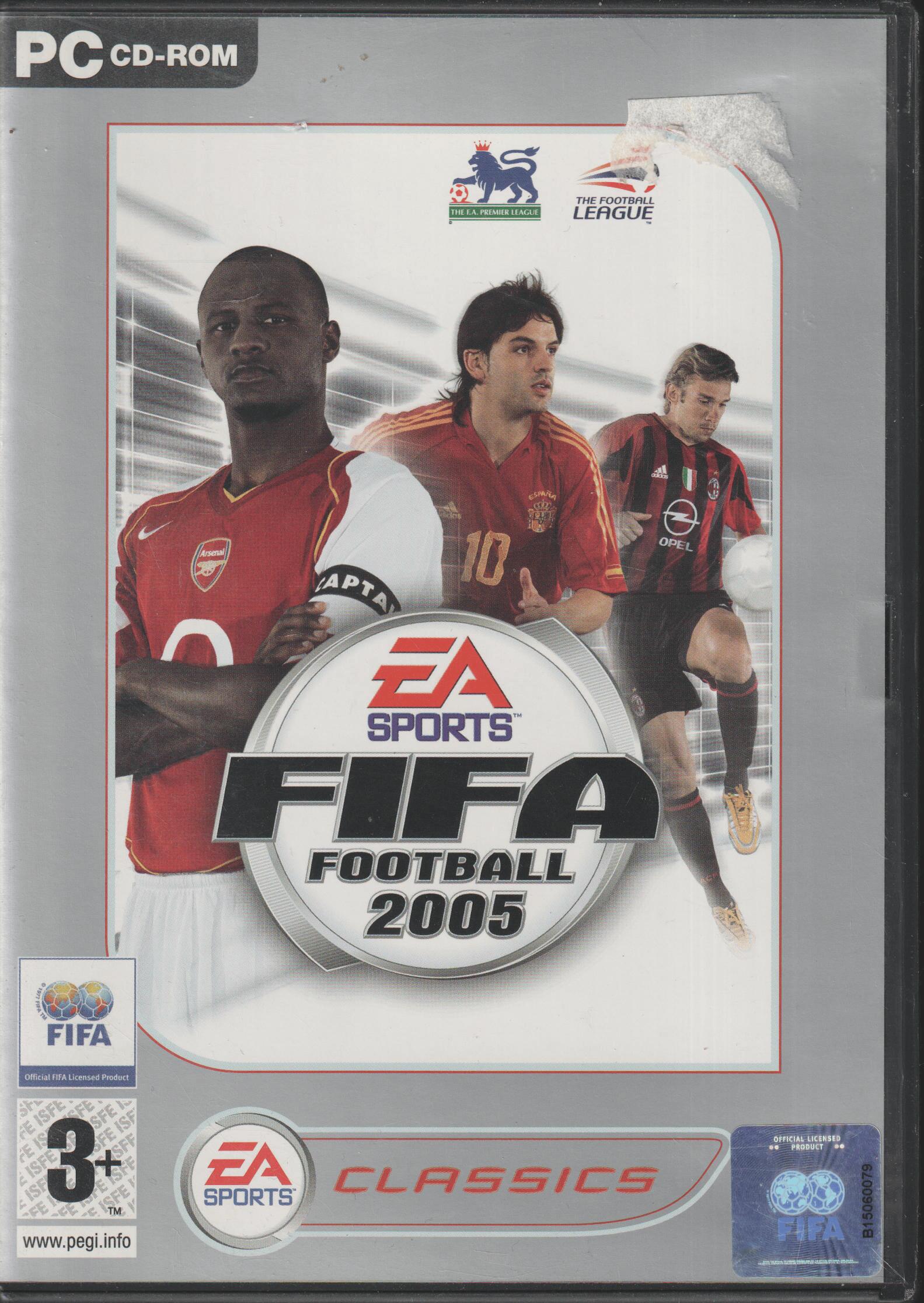 FIFA Football 2005 (EA Sports Classics). PC-spill.